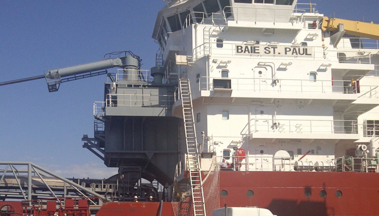 CSL vessel Baie St. Paul — Laker Trillium Class Panamax self-unloading bulk carrier